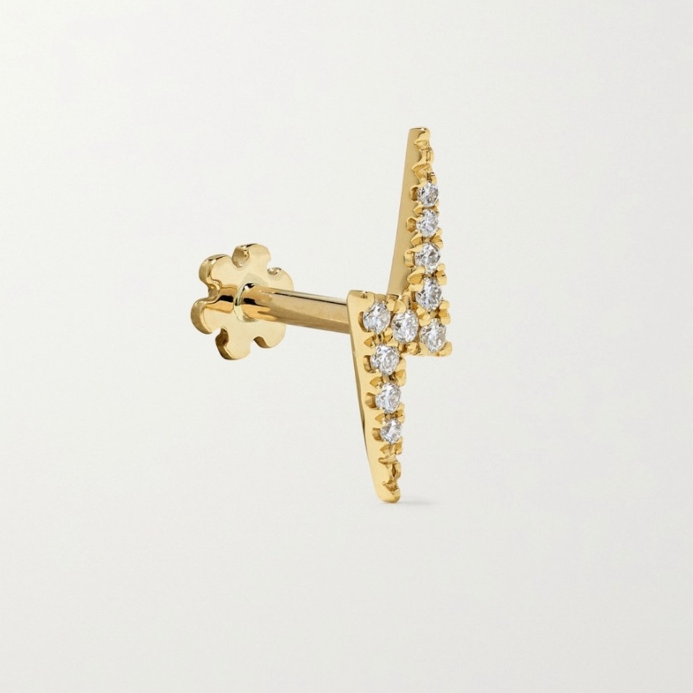 MARIA TASH Lightening Bolt Earring